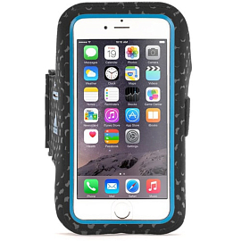 Чехол для iPhone 6 Plus, 6S Plus спортивный наручный Griffin (США) Armband Adidas черно-синий