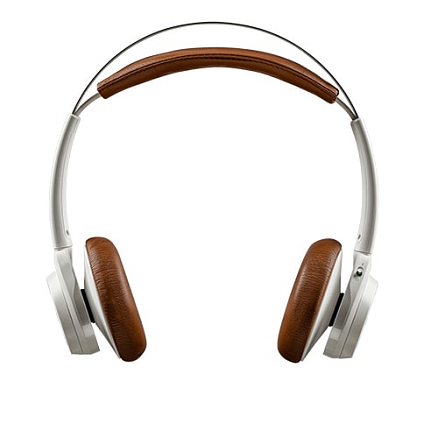 Наушники беспроводные Bluetooth Plantronics BackBeat Sense накладные с микрофоном белые