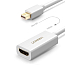 Переходник Mini DisplayPort - HDMI (папа - мама) длина 18,5 см 4K Ugreen MD112 белый