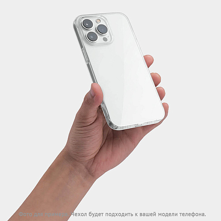 Чехол для Samsung Galaxy A15 силиконовый Clear Case прозрачный