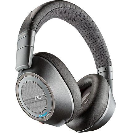 Наушники беспроводные Bluetooth Plantronics BackBeat Pro 2 SE полноразмерные с микрофоном серые