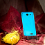 Чехол для Alcatel One Touch Idol Ultra 6033X гелевый, синий