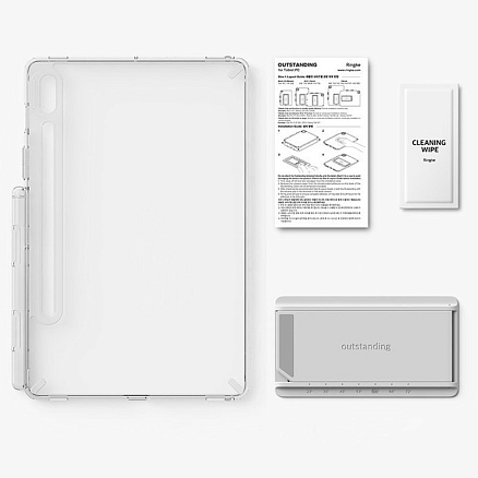 Чехол для Samsung Galaxy Tab S7 11.0 T870, T875 гибридный Ringke Fusion Combo прозрачный