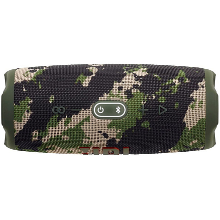 Портативная колонка JBL Charge 5 с защитой от воды и аккумулятором для телефона на 7500мАч камуфляж