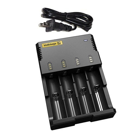 Зарядное устройство Nitecore Intellicharge New i4 для 4-х аккумуляторов AA, AAA, AAAA, С и D