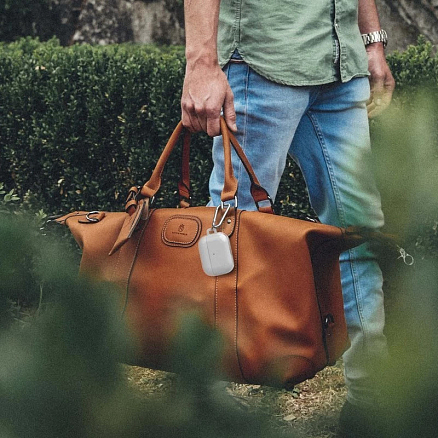 Чехол для наушников AirPods Pro, Pro 2 силиконовый с карабином Ringke Layered прозрачный