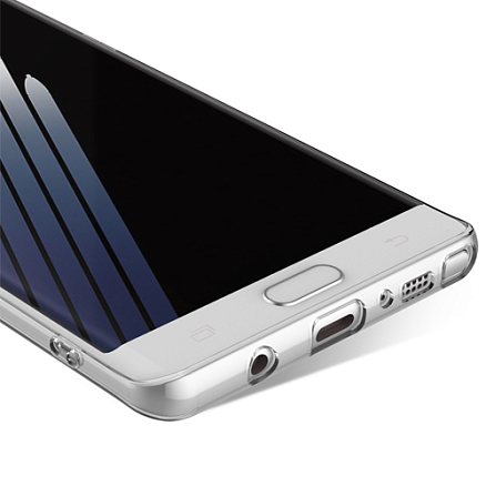 Чехол для Samsung Galaxy Note 7 ультратонкий мягкий Rock Ultrathin TPU прозрачный