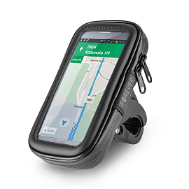 Велосипедный держатель для телефона до 6,5 дюйма на руль влагозащитный Forever BH-100XXL