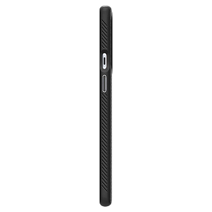 Чехол для OnePlus 9 гелевый Spigen Liquid Air матовый черный