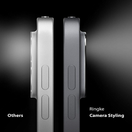Защитная крышка на камеру iPad Pro 11, Pro 12.9 2020 Ringke Camera Styling серебристая