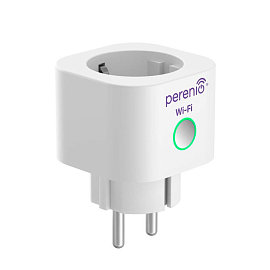Умная розетка Perenio Power Link Wi-Fi белая