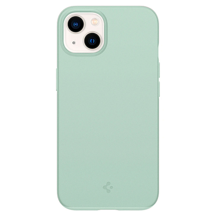 Чехол для iPhone 13 mini пластиковый тонкий Spigen Thin Fit мятный