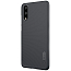 Чехол для Huawei P20 пластиковый тонкий Nillkin Super Frosted черный