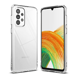 Чехол для Samsung Galaxy A33 5G гибридный Ringke Fusion прозрачный
