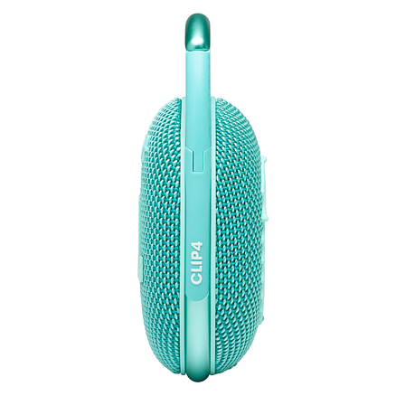 Портативная колонка JBL Clip 4 с защитой от воды бирюзовая