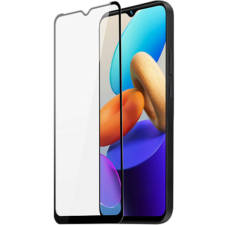 Защитное стекло для Vivo Y35, Y22, Y22s на весь экран противоударное Dux Ducis 9D черное