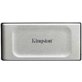 Внешний SSD накопитель Kingston XS2000 2TB Type-C USB 3.2 Gen2x2 серебристый