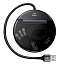 Разветвитель USB на 3 порта в авто с кабелем USB - MicroUSB, Lightning, Type-C (быстрая зарядка) Baseus Car Sharing черный