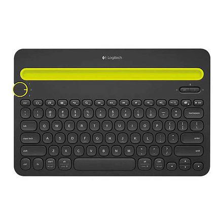 Клавиатура беспроводная Bluetooth для планшетов, смартфонов и ПК Logitech K480 универсальная черная