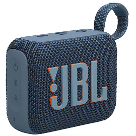 Портативная колонка JBL Go 4 с защитой от воды синяя