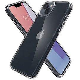 Чехол для iPhone 14 Plus гибридный Spigen Ultra Hybrid прозрачный