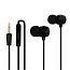 Наушники Forever CM-310 вакуумные с микрофоном черные