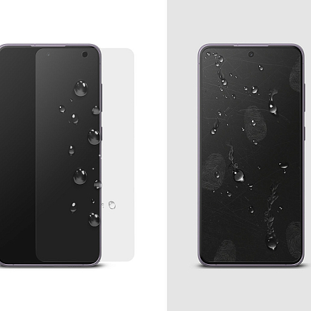 Защитное стекло для Samsung Galaxy S21 FE на экран противоударное Ringke ID прозрачное 2 шт.