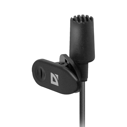 Микрофон для компьютера Defender MIC-109 на прищепке черный