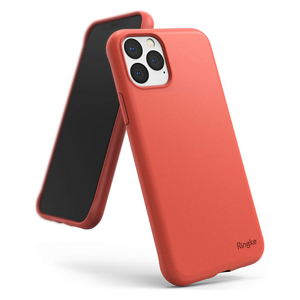 Чехол для iPhone 11 Pro Max гелевый ультратонкий Ringke Air S коралловый