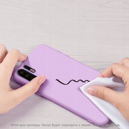 Чехол для Xiaomi 12 Lite силиконовый Tech-Protect Icon сиреневый