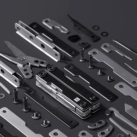 Мультитул 11-в-1 многофункциональный HuoHou HU0140 черный