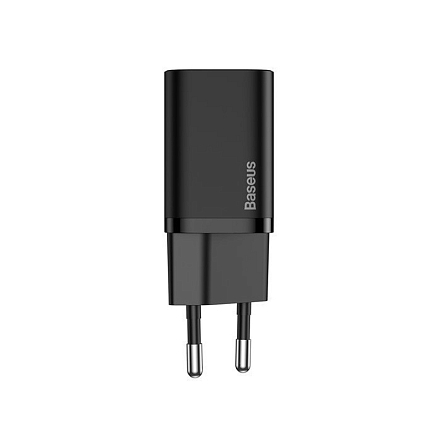 Зарядное устройство сетевое Type-C 30W Baseus Super Si CCSUP-J01 (быстрая зарядка PD) черное