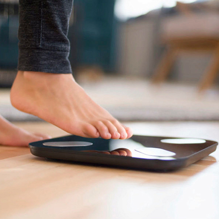 Умные напольные весы Picooc Mini (Bluetooth) размер 26х26 см черные