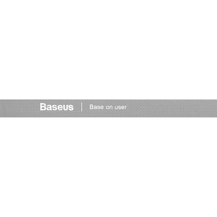 Органайзер кабеля стяжка на липучке Baseus рулон 3 метра серый