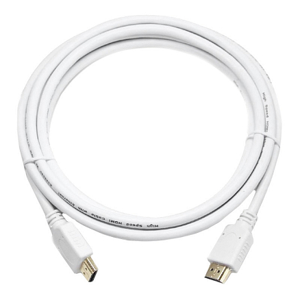 Кабель HDMI - HDMI (папа - папа) длина 3 м версия 1.4 3D Ethernet Cablexpert белый