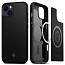 Чехол для iPhone 13 mini гибридный Spigen Mag Armor MagSafe матовый черный