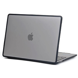 Чехол для Apple MacBook Pro 14 2021 A2442 пластиковый Tech-Protect Hardshell Pro прозрачно-черный