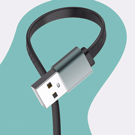 Кабель USB - MicroUSB, Lightning, Type-C компактный 30см 3.4A Ldnio LC99