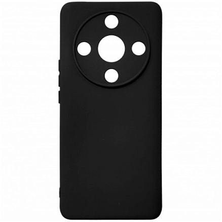 Чехол для Honor X9b силиконовый Color Soft Touch черный