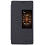 Чехол для Huawei P8 книжка с окошком NillKin Sparkle черный