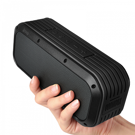 Портативная колонка Divoom Voombox Outdoor (2nd generation) с защитой от воды и ударов черная