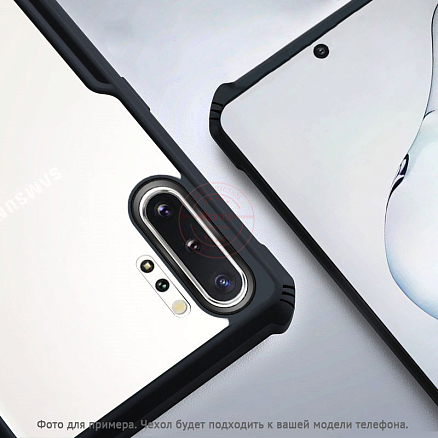 Чехол для Xiaomi Redmi 9C гибридный Rzants Beetle черный