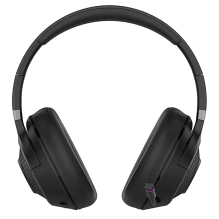 Наушники беспроводные Lorgar Noah 701 полноразмерные с микрофоном, активным шумоподавлением и подсветкой игровые черные