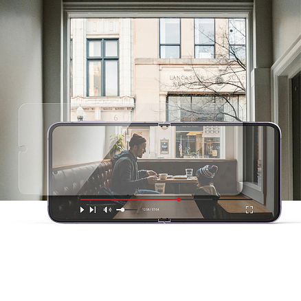 Пленка защитная Samsung Galaxy Z Flip 3 на весь экран Ringke ID прозрачная 2 шт.