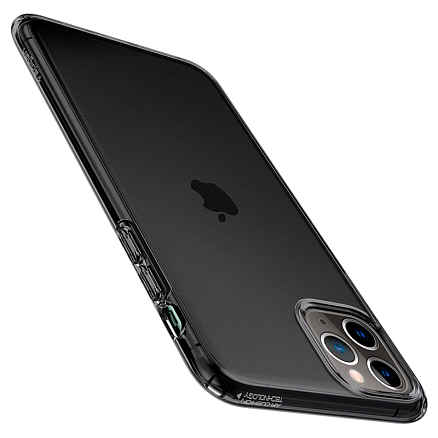 Чехол для iPhone 11 Pro гелевый ультратонкий Spigen SGP Liquid Crystal прозрачный черный