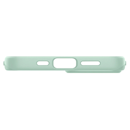 Чехол для iPhone 13 mini пластиковый тонкий Spigen Thin Fit мятный
