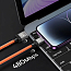 Кабель USB - Lightning для зарядки iPhone 2 м 2.4A Baseus CoolPlay CAKW000507 оранжевый