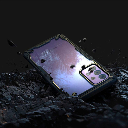 Чехол для Samsung Galaxy A72 гибридный Ringke Fusion X черный