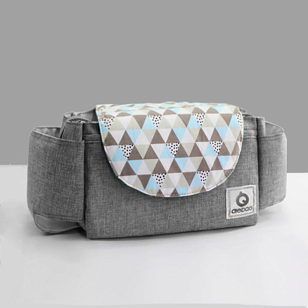 Сумка на коляску Ankommling LD47 серая