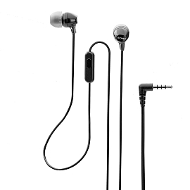 Наушники Sony MDR-EX14AP вакуумные с микрофоном и пультом черные